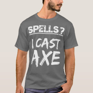 魔法IキャストAx Orc戦士RPGおもしろいバーサーカーファ Tシャツ