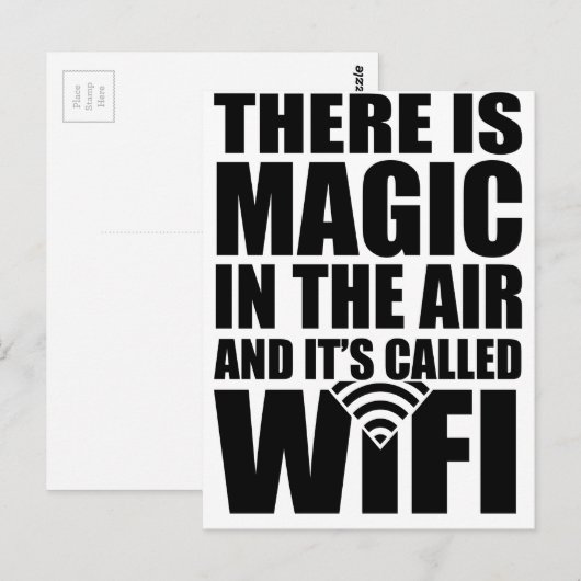 魔法wifi ポストカード (正面/裏面)