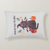 魔猫が世界を支配 アクセントクッション (正面)