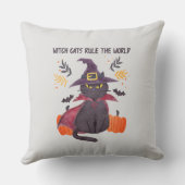 魔猫が世界を支配 クッション (裏面)
