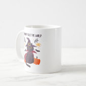 魔猫が世界を支配 コーヒーマグカップ (正面左)