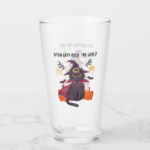 魔猫が世界を支配 タンブラーグラス (裏面)