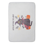 魔猫が世界を支配 バスマット (正面縦)