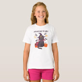 魔猫が世界を支配 Tシャツ (正面フル)