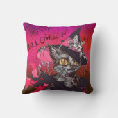 魔猫 クッション (裏面)