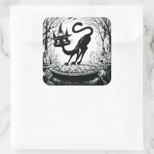 魔猫 スクエアシール (バッグ)