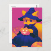 魔猫 ポストカード (正面/裏面)