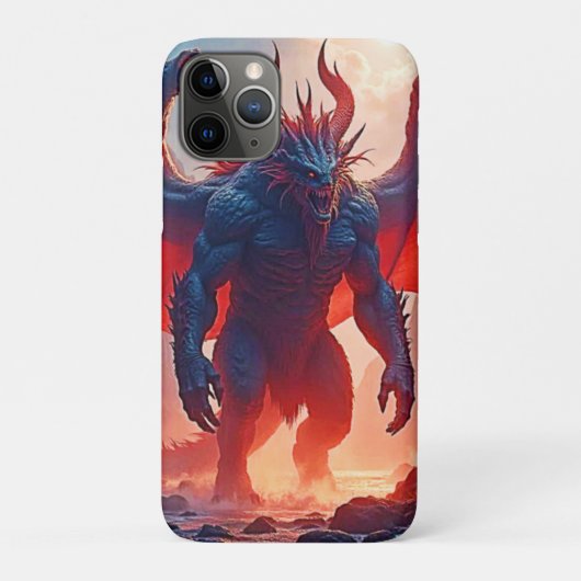 魔王：永遠のドラゴンの影芸術 Case-Mate iPhoneケース (裏)