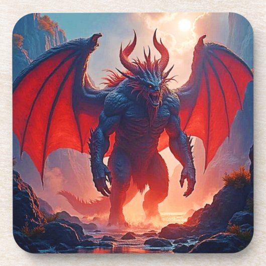 魔王:永遠のドラゴンシャドウアート コースター (正面)