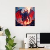 魔王：永遠のドラゴンシャドウアート ポスター (ホームオフィス)