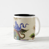 魔神および飛んだモンスター ツートーンマグカップ (正面右)