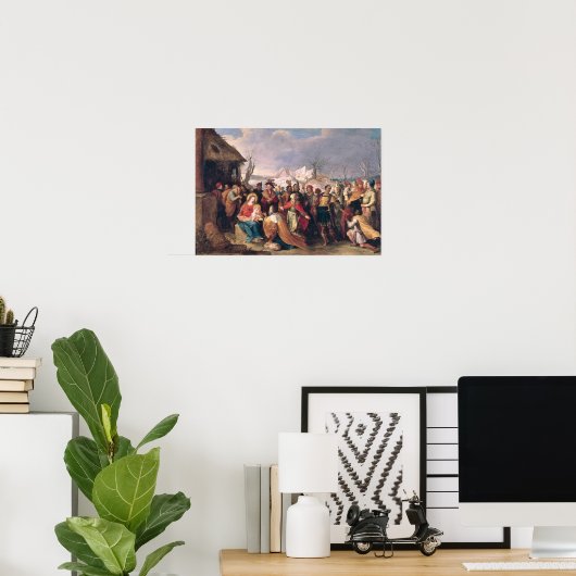 魔神の崇拝3 ポスター (ホームオフィス)