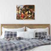 魔神の崇拝 キャンバスプリント (インサイチュ (寝室))