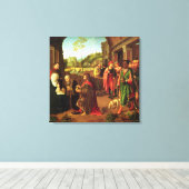 魔神の崇拝 キャンバスプリント (インサイチュ (ウッドフロア))