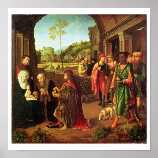 魔神の崇拝 ポスター (正面)