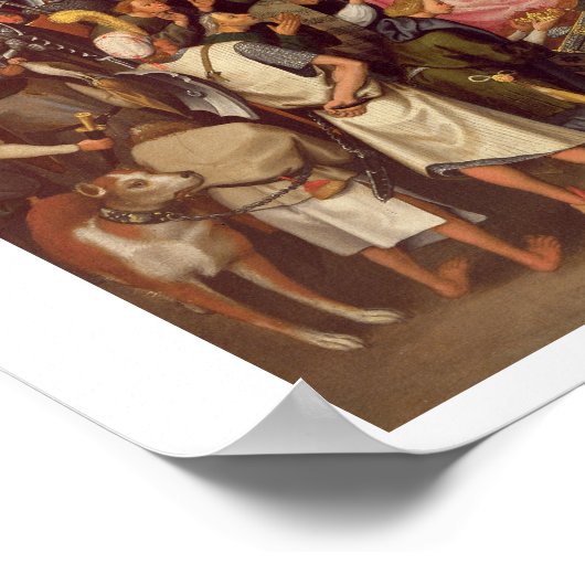 魔神の崇拝 ポスター (角)