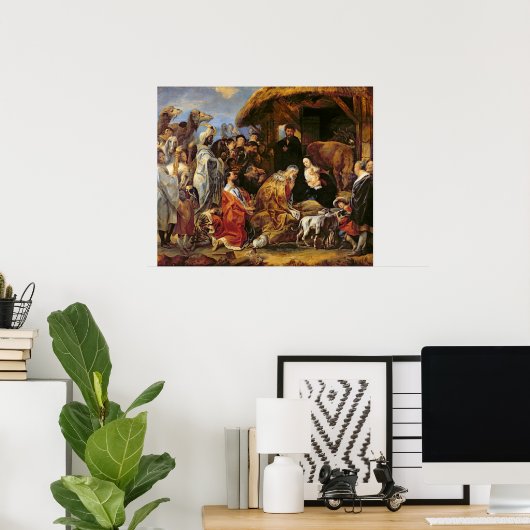 魔神の崇拝 ポスター (ホームオフィス)