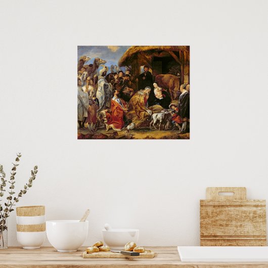 魔神の崇拝 ポスター (キッチン)