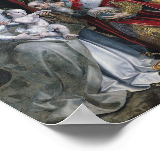 魔神の崇拝 ポスター (角)