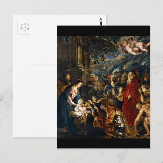 魔神の崇拝 ポストカード (正面/裏面)