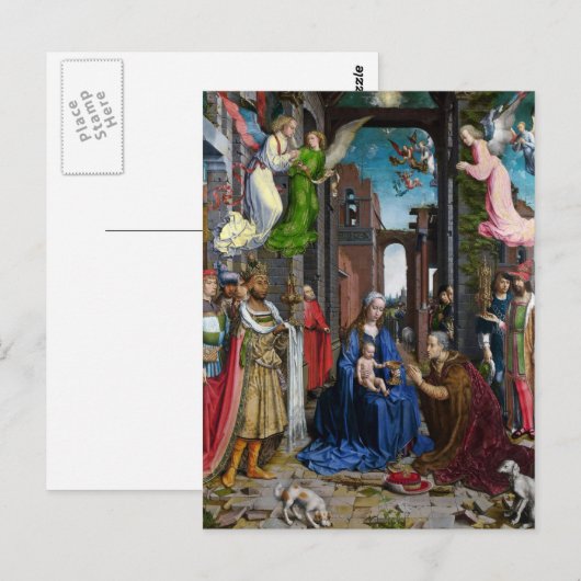 魔神の崇拝 ポストカード (正面/裏面)