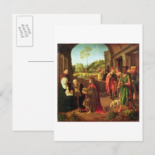 魔神の崇拝 ポストカード (正面/裏面)