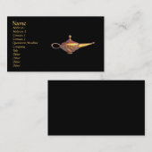 魔神ランプ 名刺 (正面/裏面)