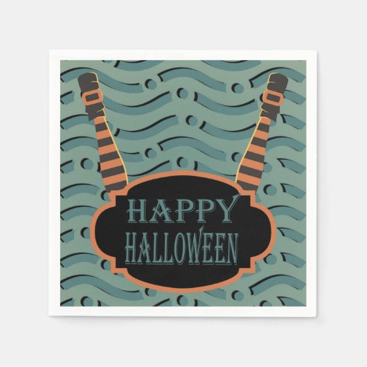 魔脚ハローウィンパーティ スタンダードカクテルナプキン (正面)