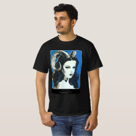 「魔術における誘惑」絵画がプリントされた Tシャツ
