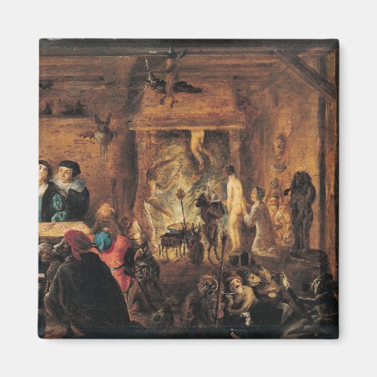 魔術の場面， 1633 マグネット (正面)