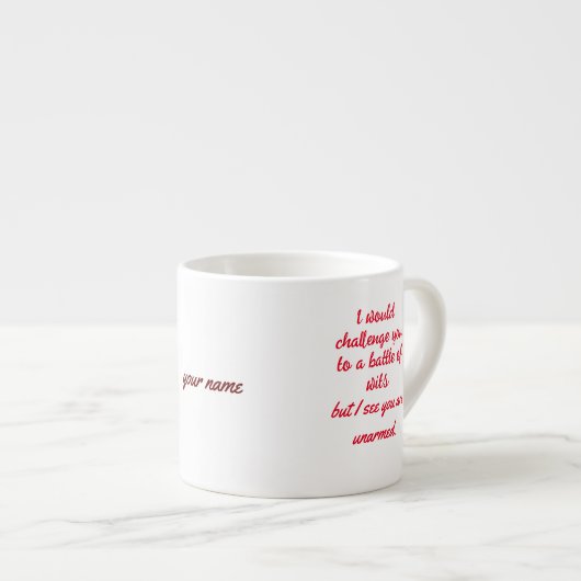 魔術の戦いに挑むが俺は エスプレッソカップ (正面右)