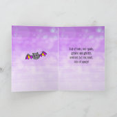 魔術ハッピーハローウィン手描き魔女 カード (内部)