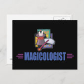 魔術ユーモアのある師 ポストカード (正面/裏面)