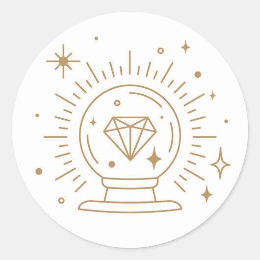 魔術密教 ラウンドシール (正面)