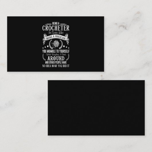 魔術師であるさま 名刺 (正面/裏面)