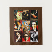 魔術師のイリュージョスト心理学の側面は色を現す タペストリー (正面)