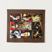 魔術師のイリュージョスト心理学の側面は色を現す タペストリー (正面(横))