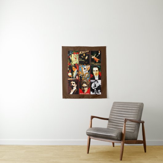 魔術師のイリュージョスト心理学の側面は色を現す タペストリー (インサイチュ)