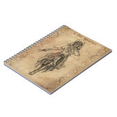 魔術師のタロットカード巧み ノートブック (左側)