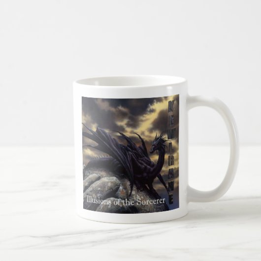 魔術師のマグのKewlRaneの錯覚 コーヒーマグカップ (右)
