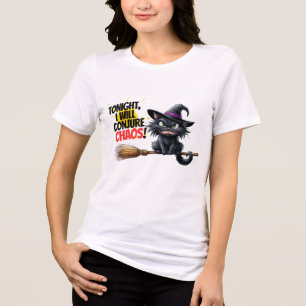 魔術師の混乱 – 黒猫の活躍 トライブレンドTシャツ