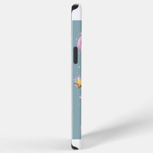 魔術師の猫をテーマにした iPhoneケース (右側面)