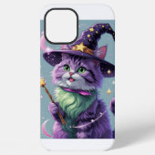 魔術師の猫をテーマにした iPhoneケース (裏面)