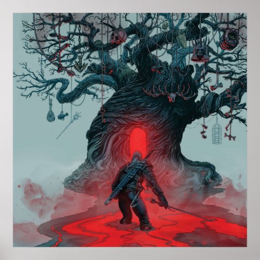 魔術師ゲームのアートワーク ポスター (正面)