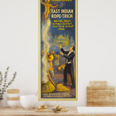 魔術師サーストンイーストインディアンロープトリック ポスター (キッチン)