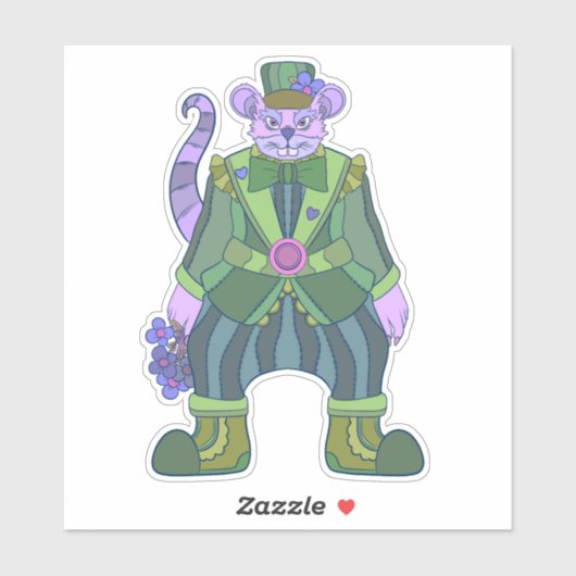 魔術師ネズミ シール (シート)