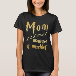 魔術師ママ、いたずらのマネージャー Tシャツ