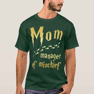 魔術師ママ、いたずらのマネージャー Tシャツ
