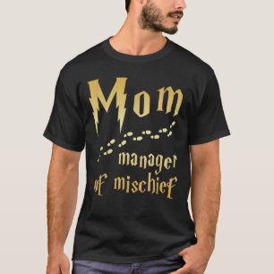 魔術師ママ、いたずらのマネージャー Tシャツ