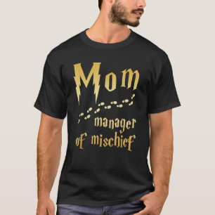 魔術師ママ、いたずらのマネージャー Tシャツ